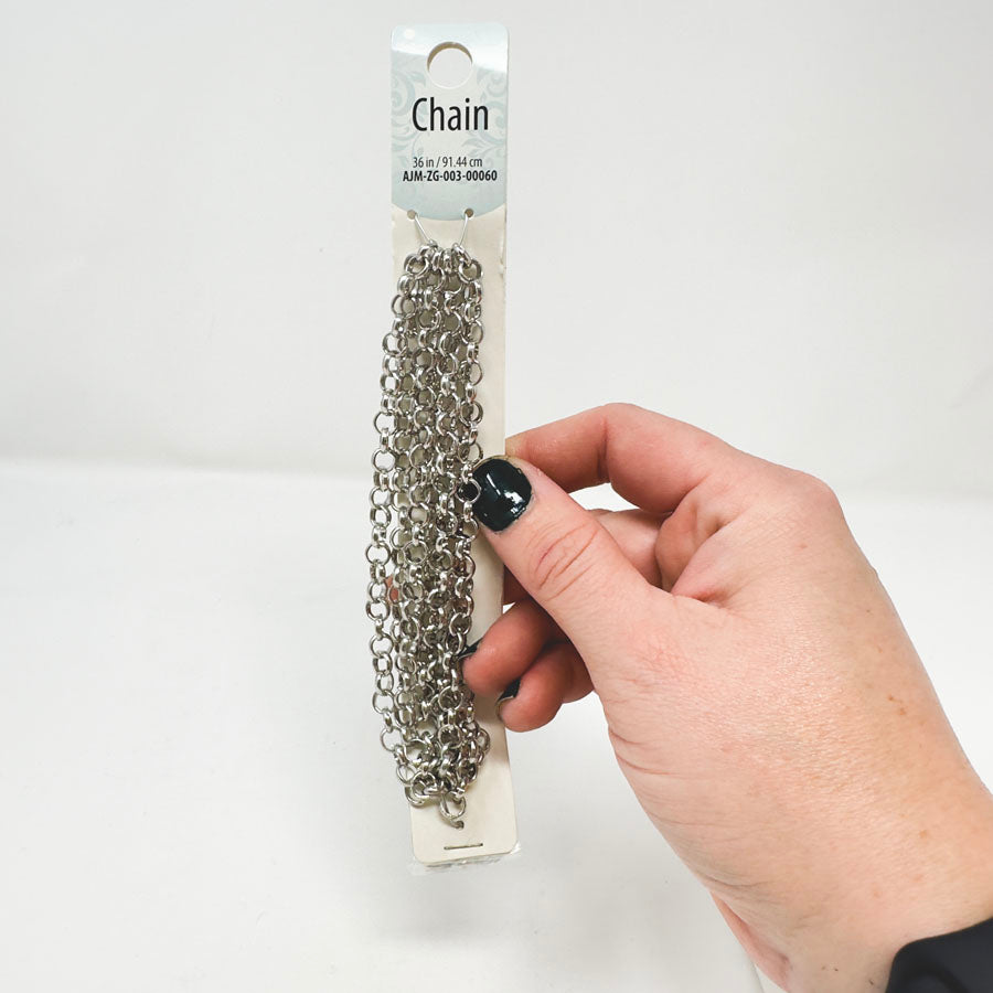 Assorted Carded Metal Chains - Pick a Style