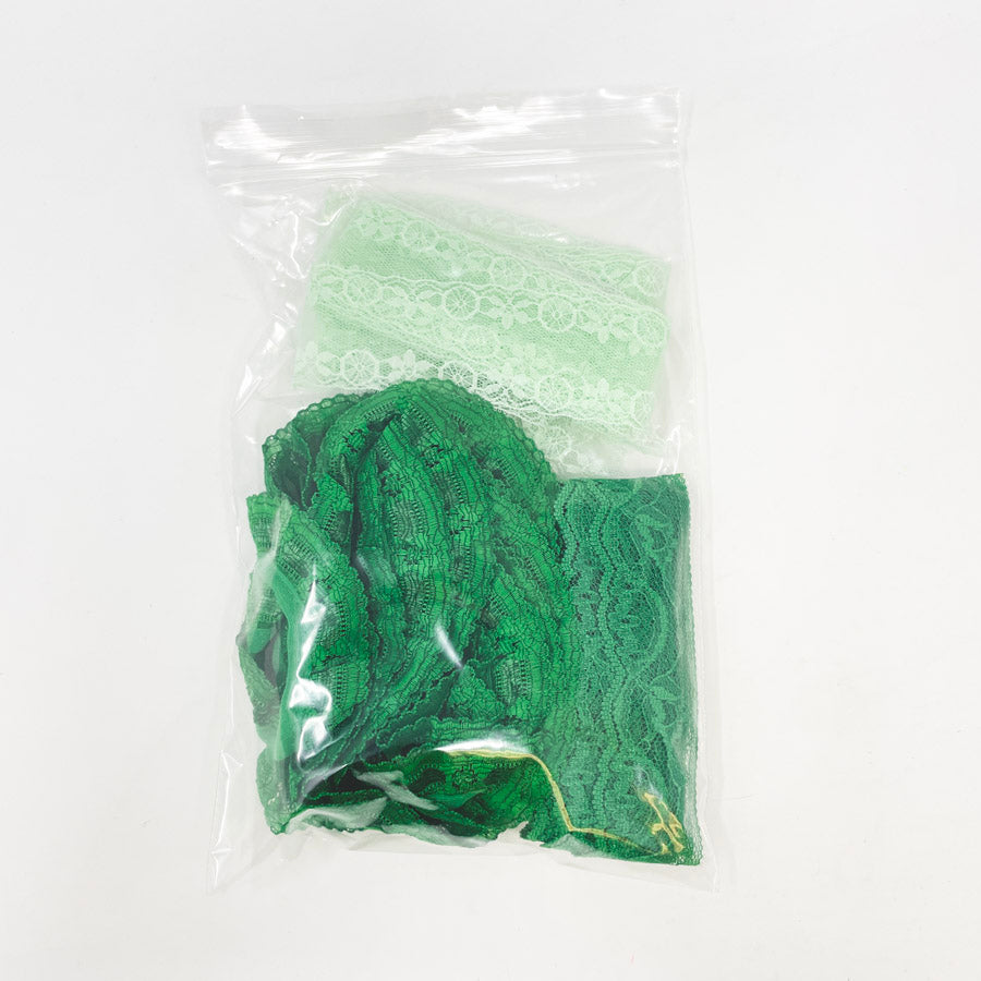 Bundle of Green Lace