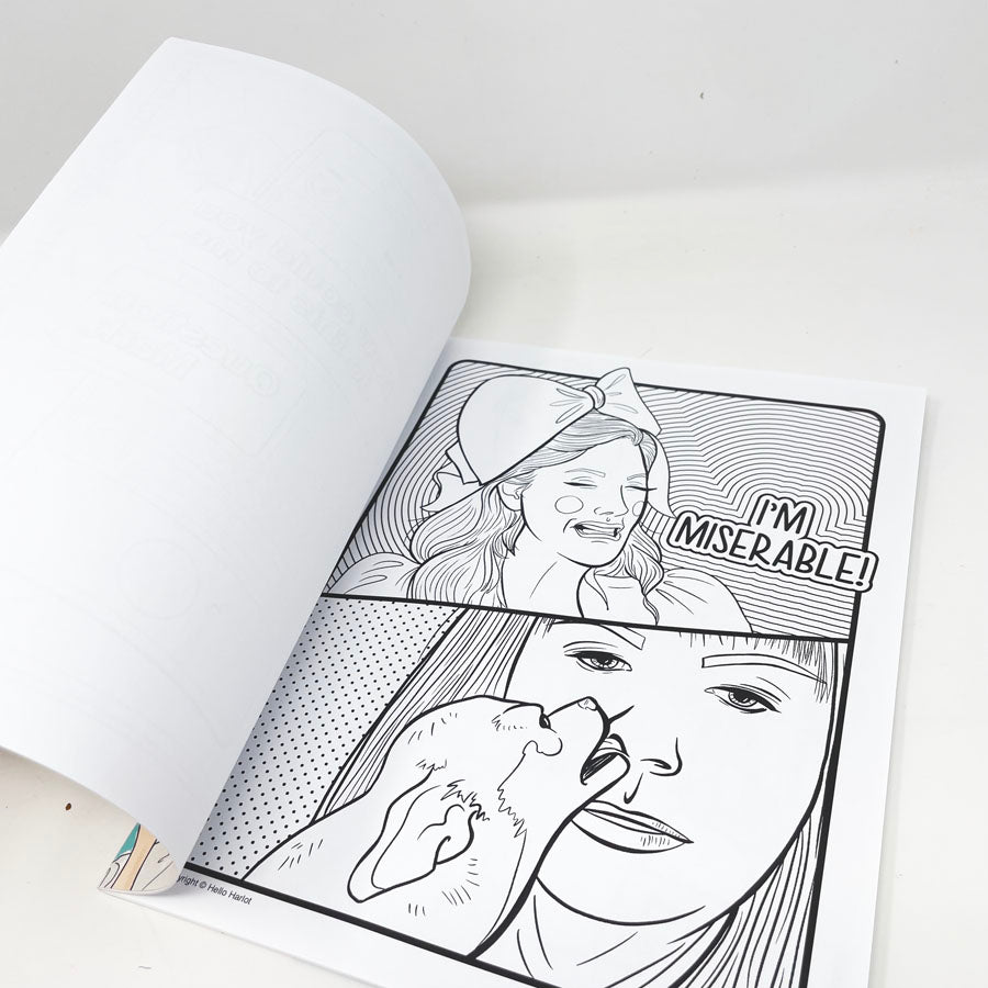 The New York Housewives Coloring Book