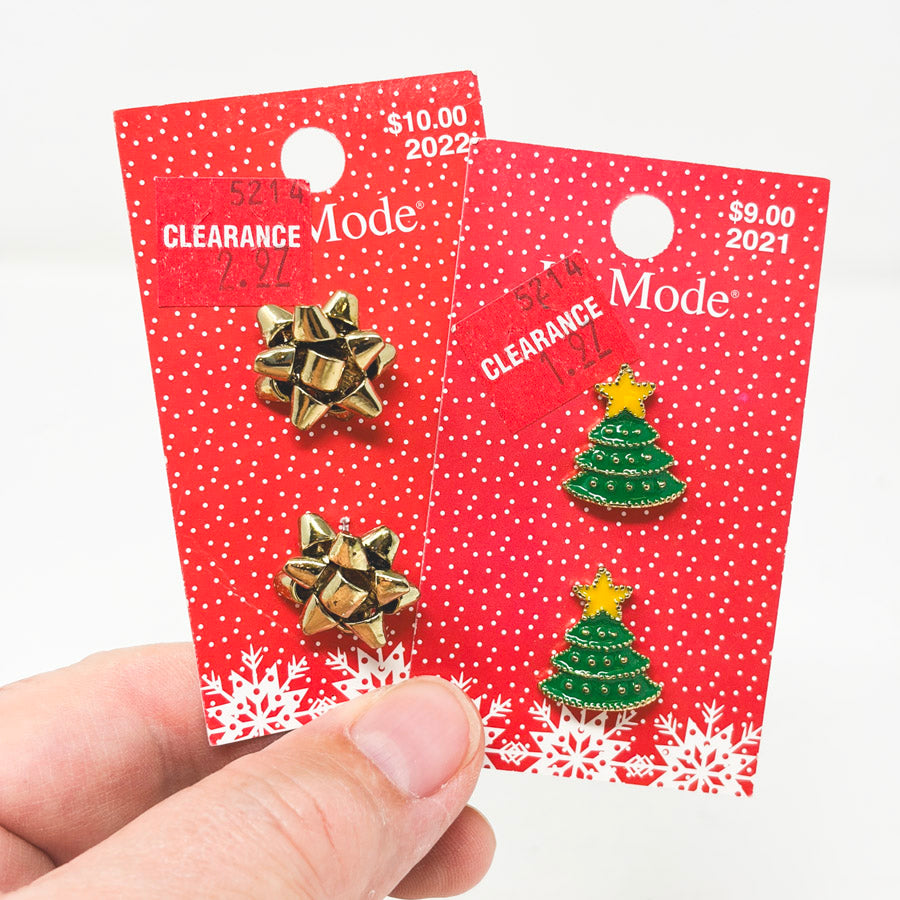 La Monde Holiday Button Cards (1)
