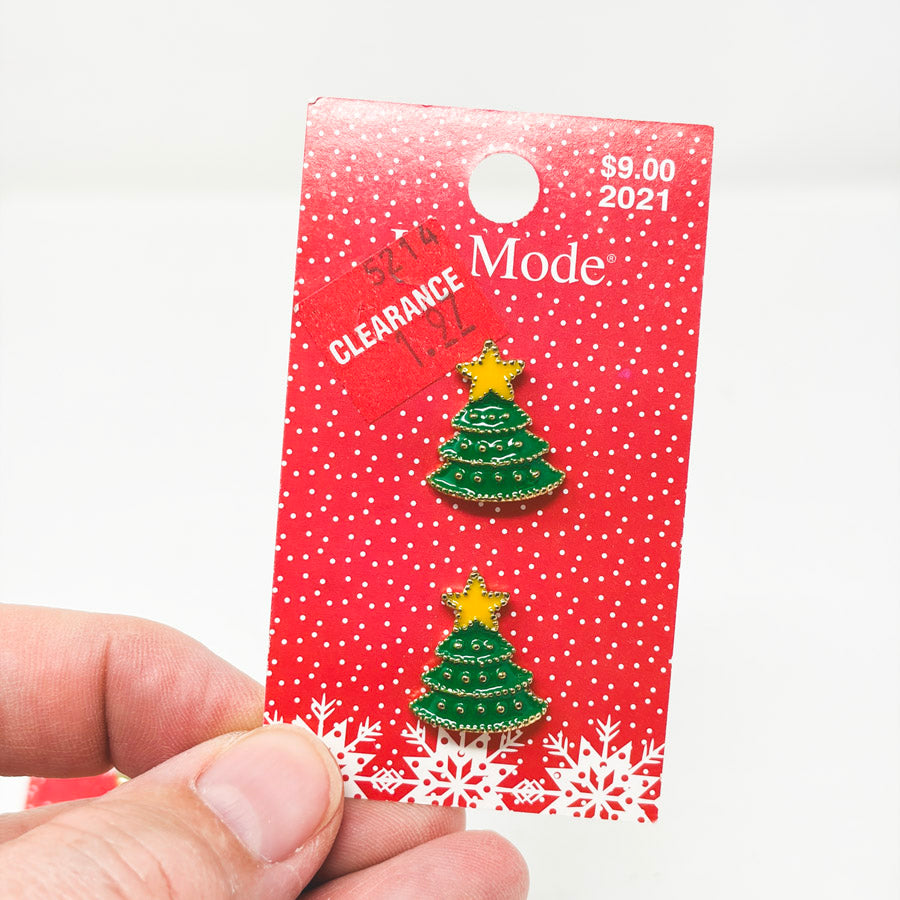 La Monde Holiday Button Cards (1)