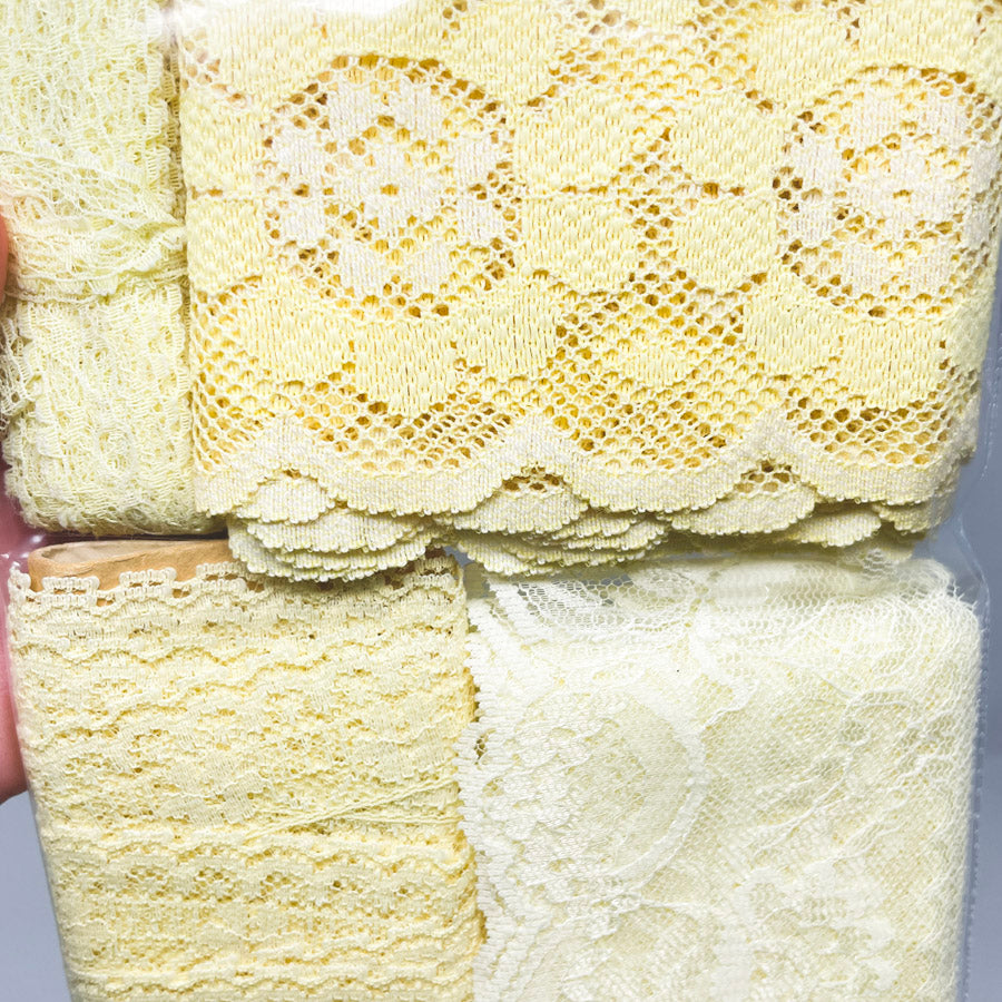 Bundle of Yellow Lace
