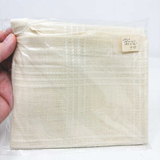 25 Count Natural Linen Windowpane Aida - 18" x 27.5"