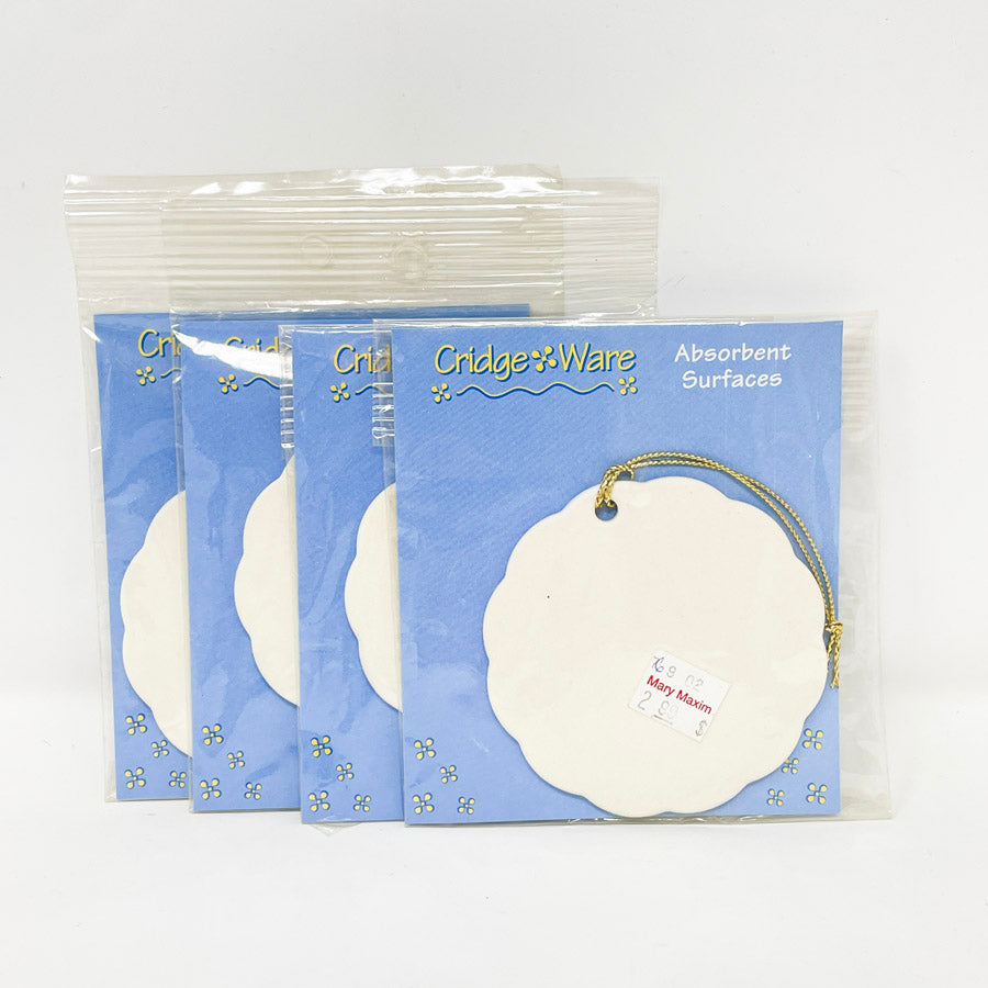 Cridge Ware Scalloped Ornament (1)