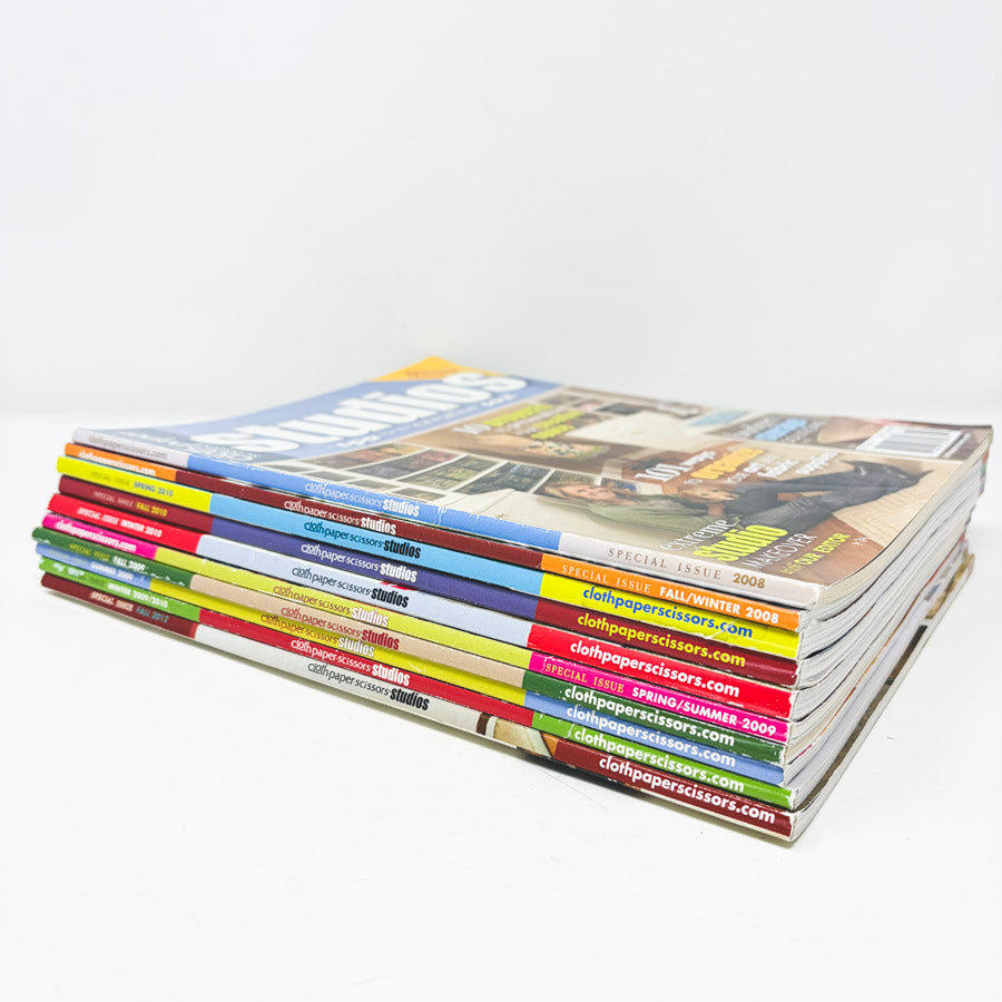 Cloth Paper Scissors Studio Magazines