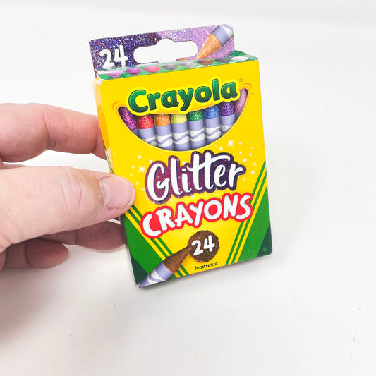 Crayola Glitter Crayons 24ct