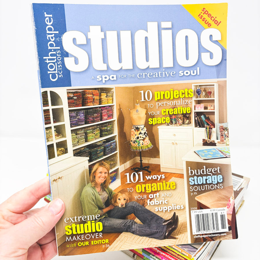 Cloth Paper Scissors Studio Magazines