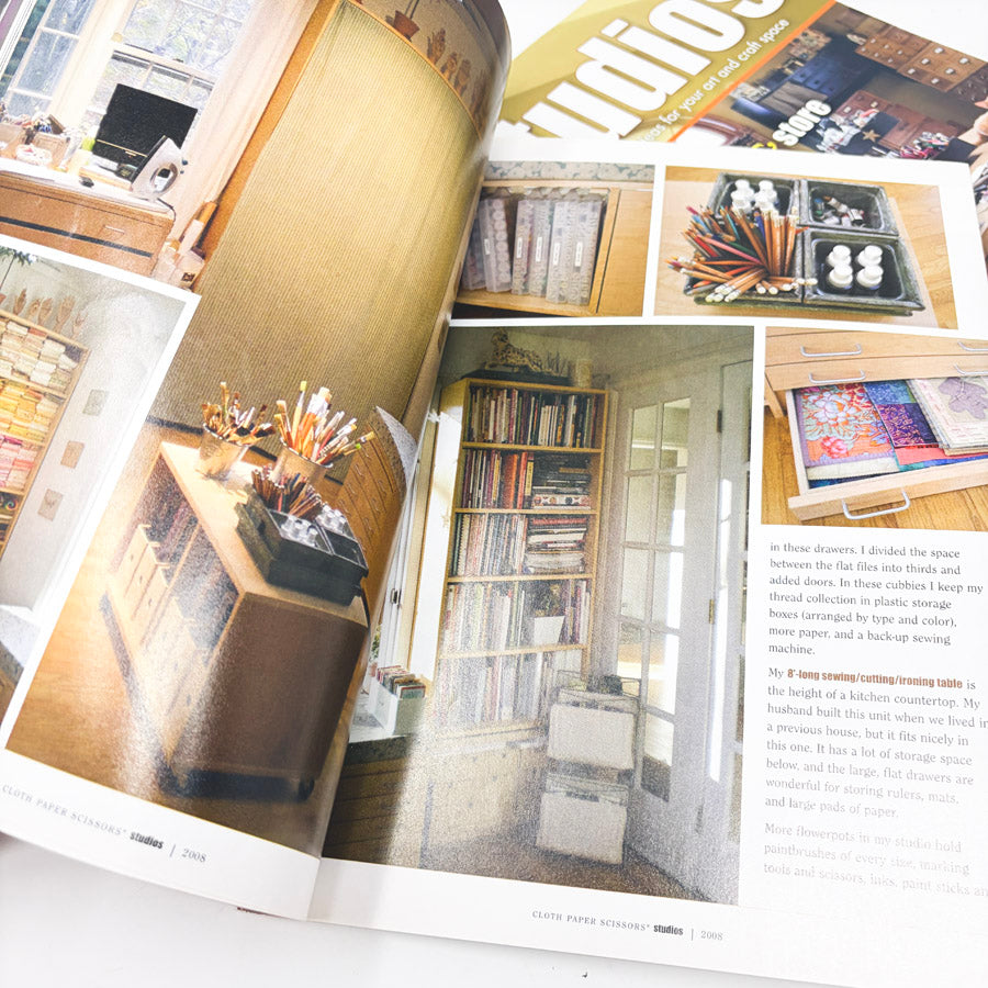 Cloth Paper Scissors Studio Magazines