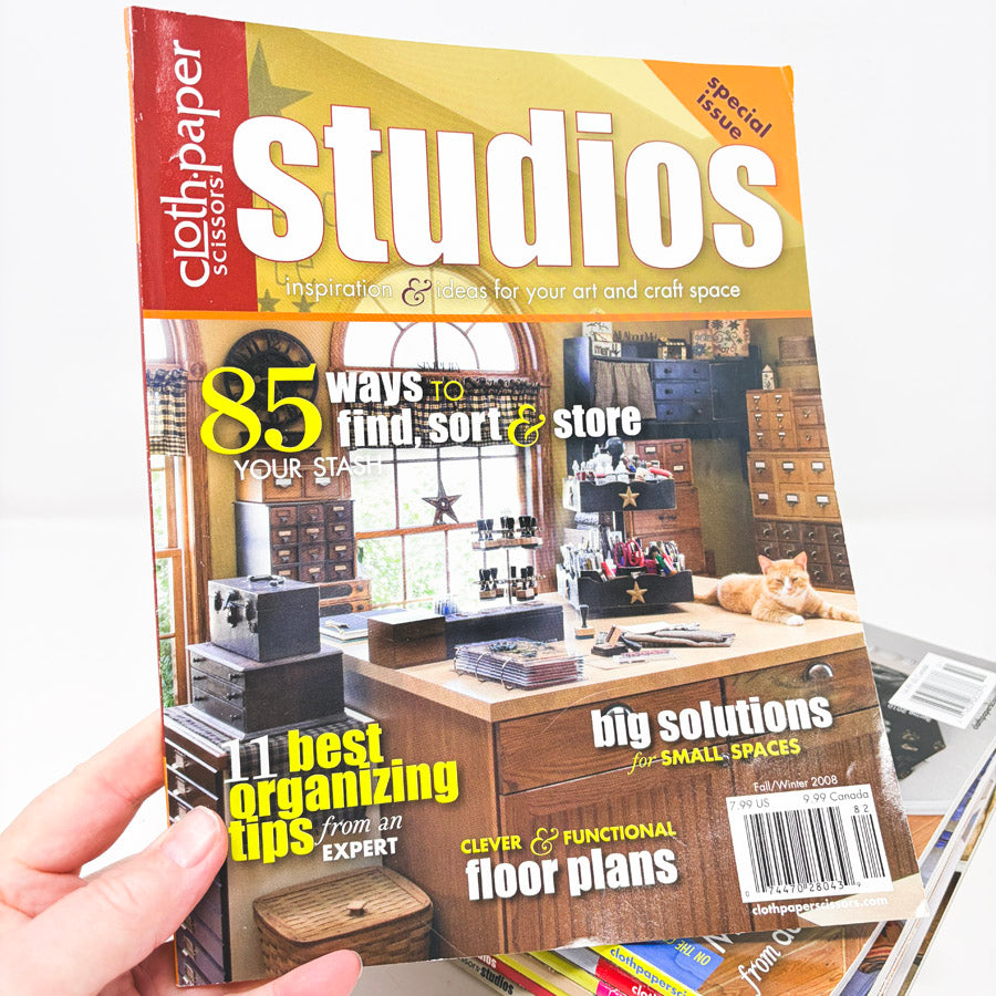 Cloth Paper Scissors Studio Magazines