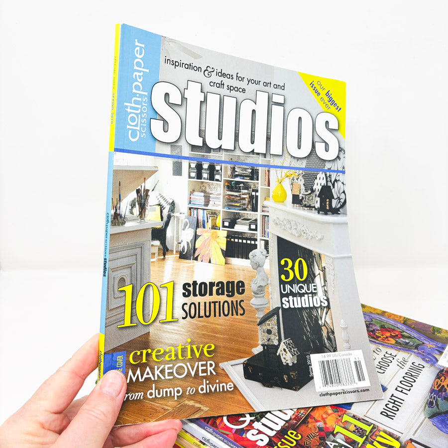 Cloth Paper Scissors Studio Magazines