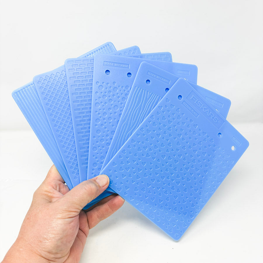 Fiskars Textures Plates and Tools