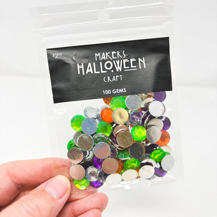 Maker's Halloween Craft Gem Pack