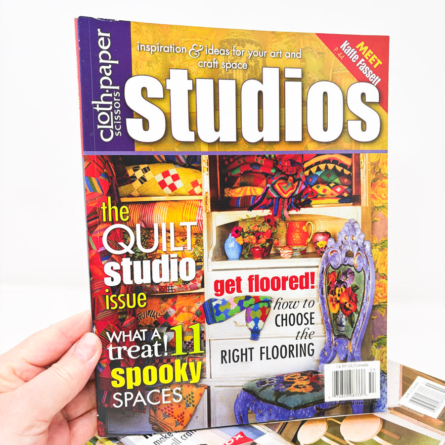 Cloth Paper Scissors Studio Magazines