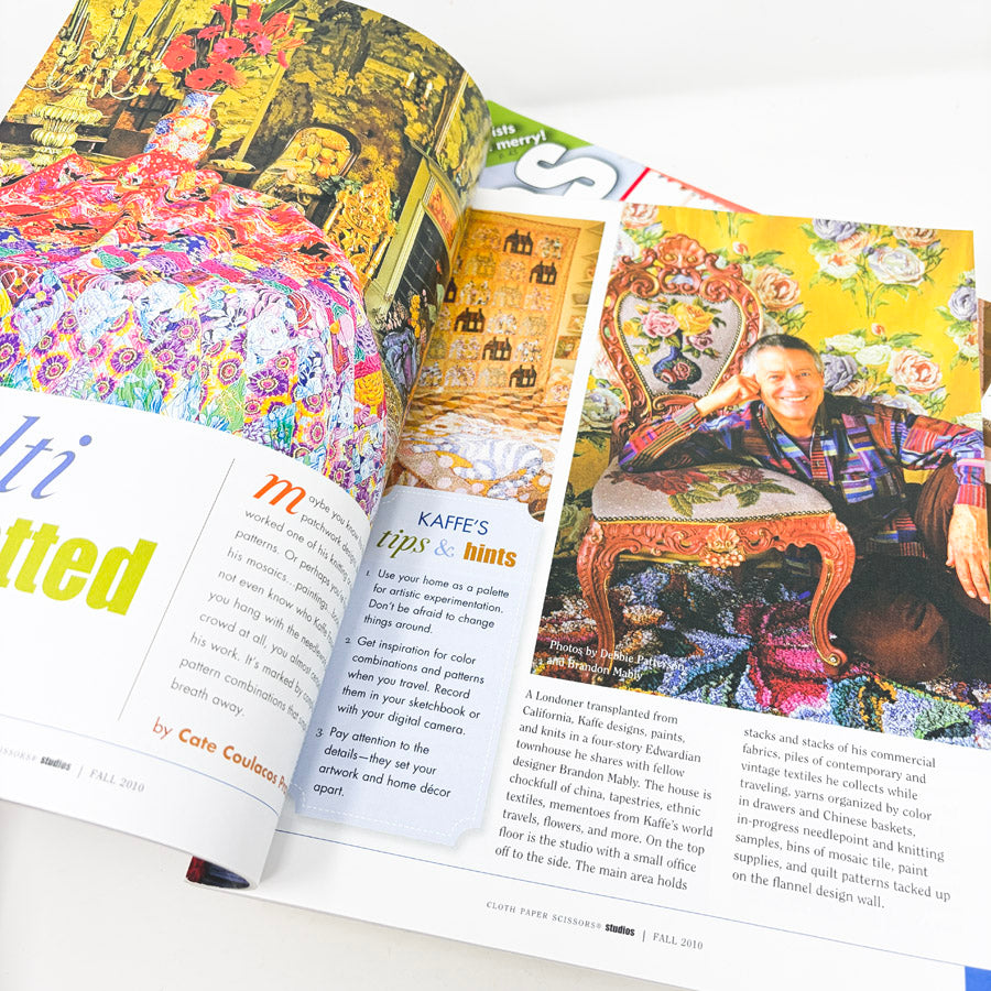 Cloth Paper Scissors Studio Magazines