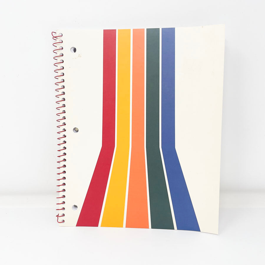 Retro Design Spiral Notebook