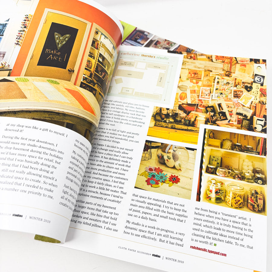 Cloth Paper Scissors Studio Magazines
