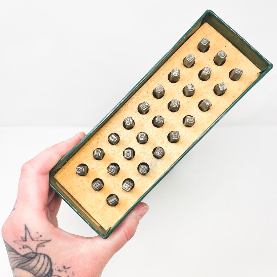 Ace Steel Letter & Number Stamp Set