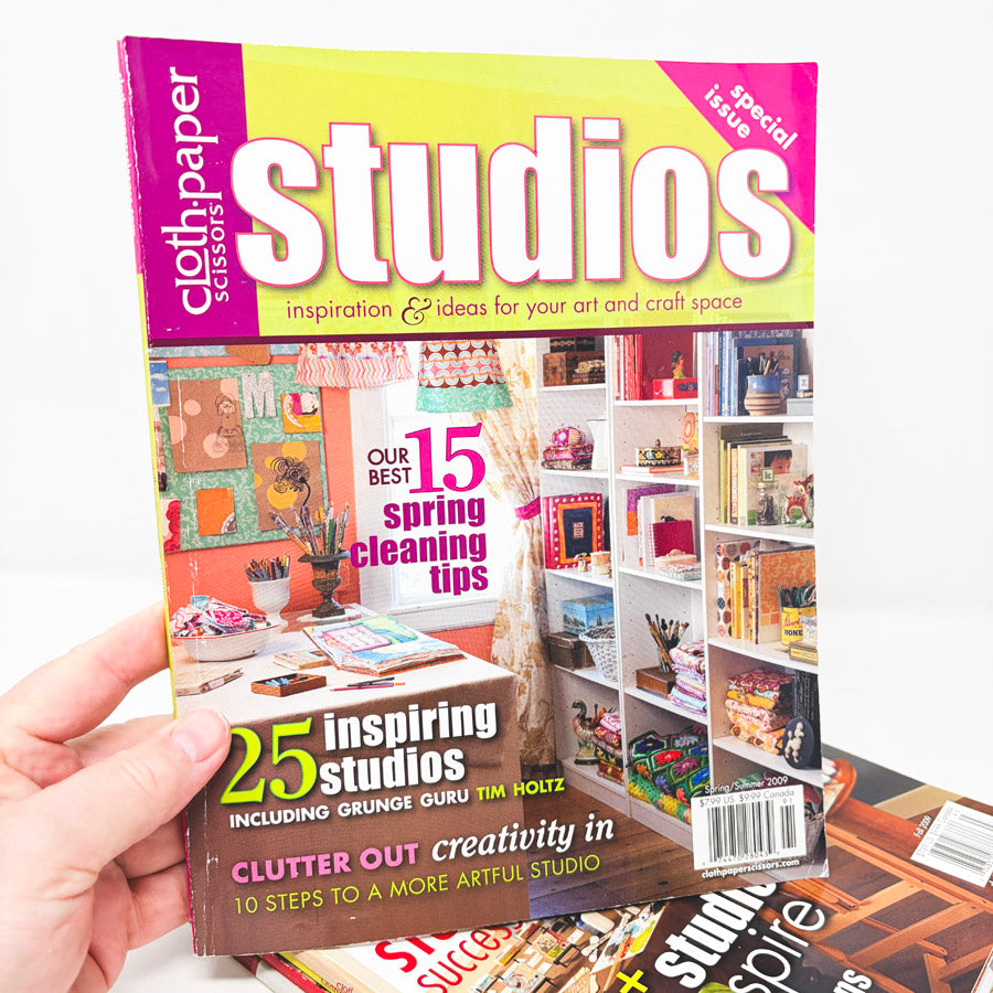 Cloth Paper Scissors Studio Magazines