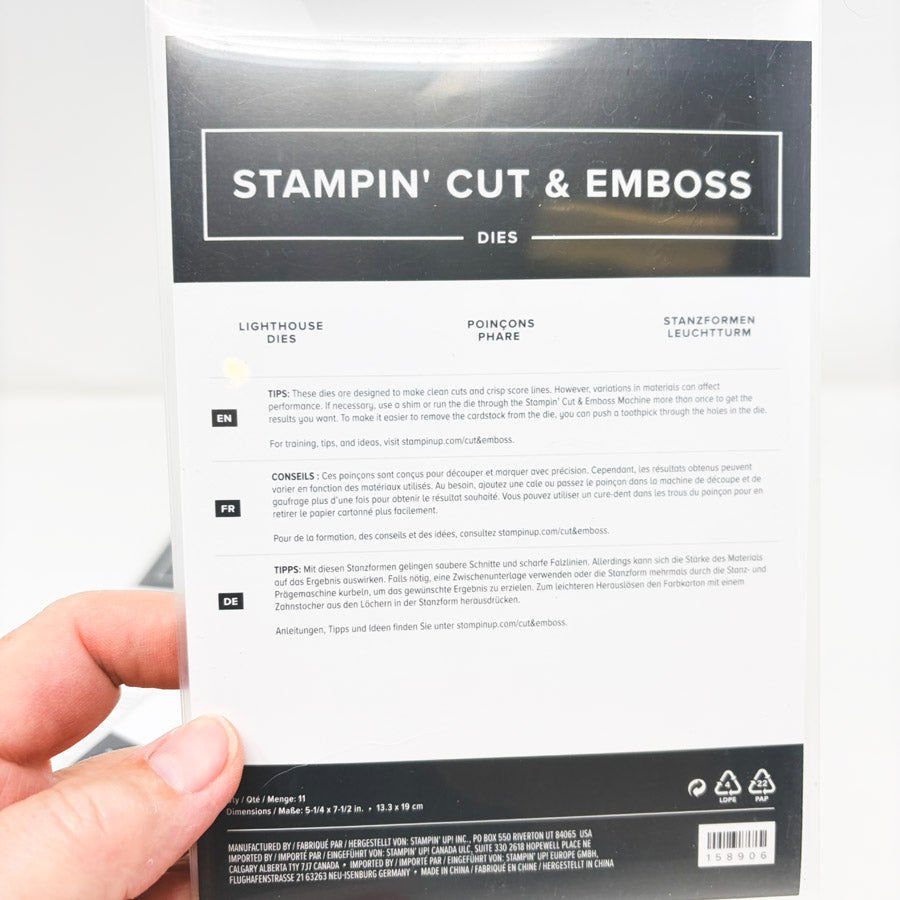 Stampin' Cut & Emboss Sets by Stampin' Up