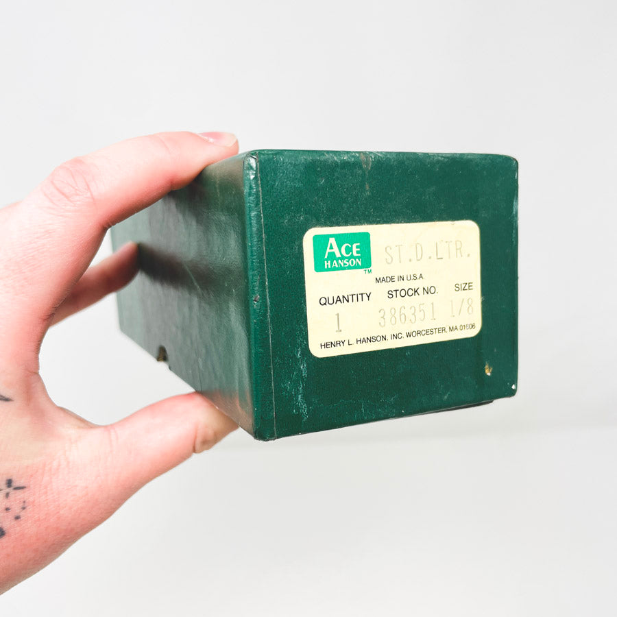 Ace Steel Letter & Number Stamp Set