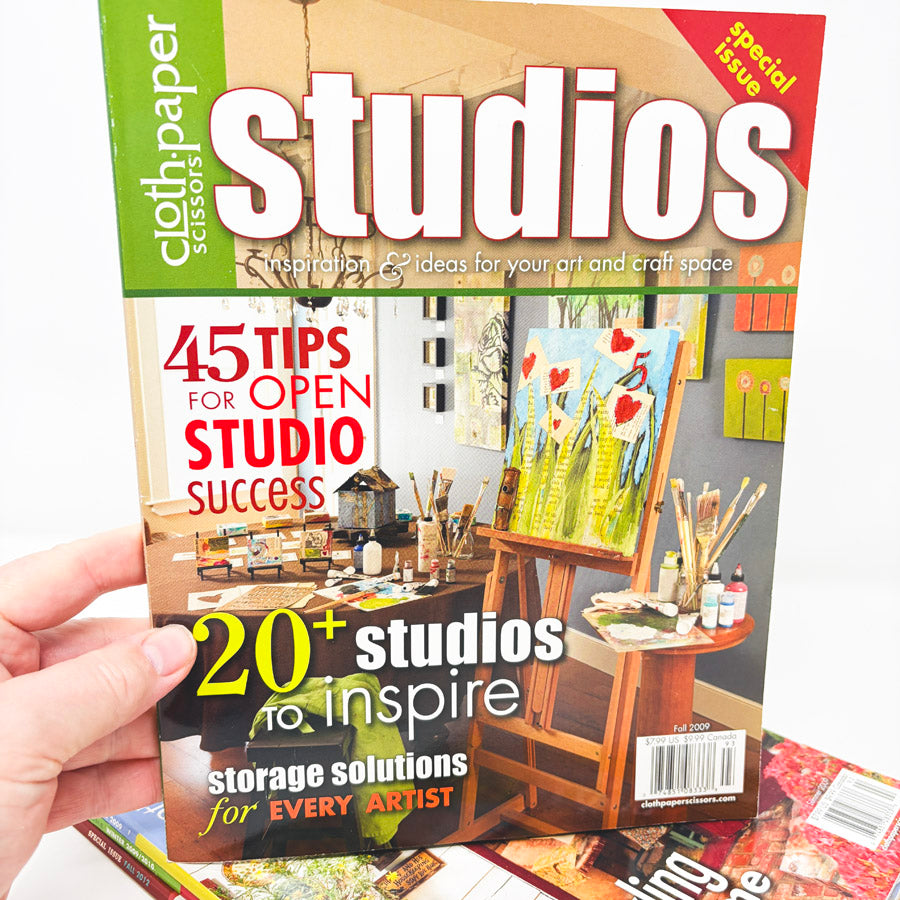 Cloth Paper Scissors Studio Magazines