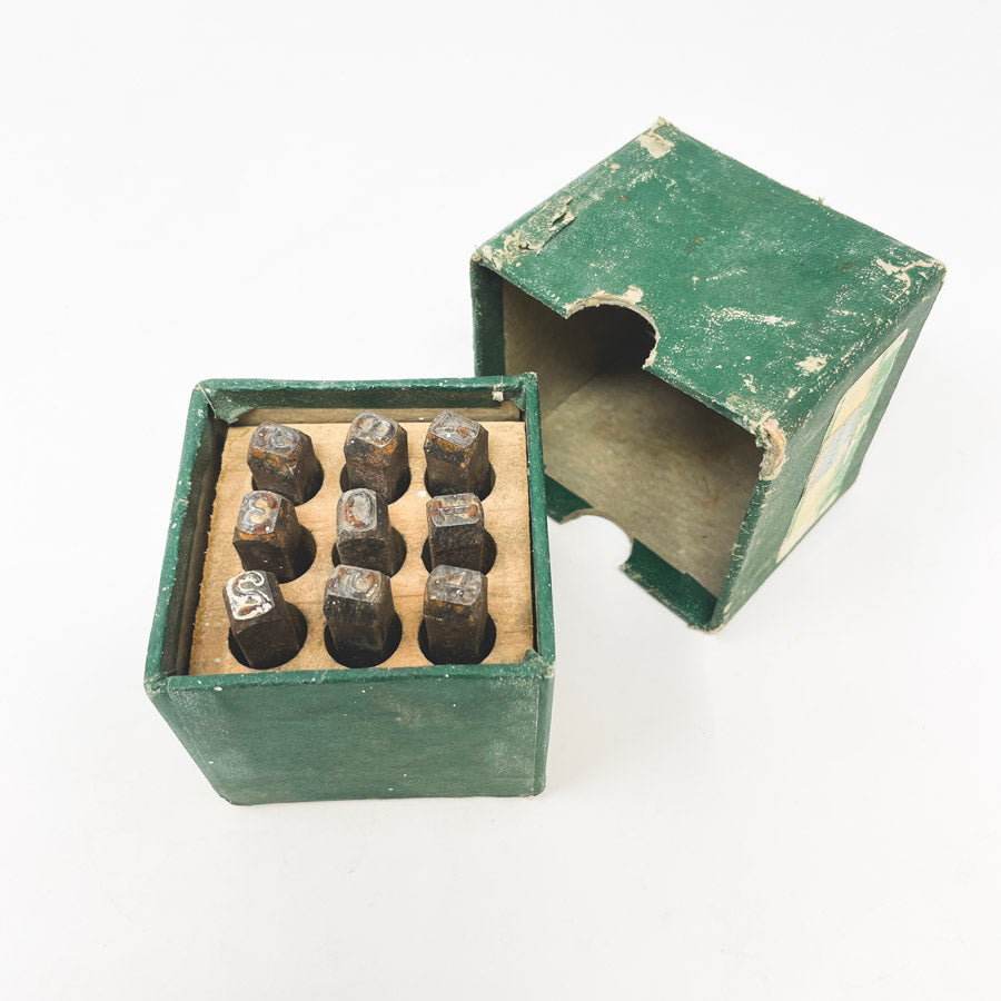 Ace Steel Letter & Number Stamp Set