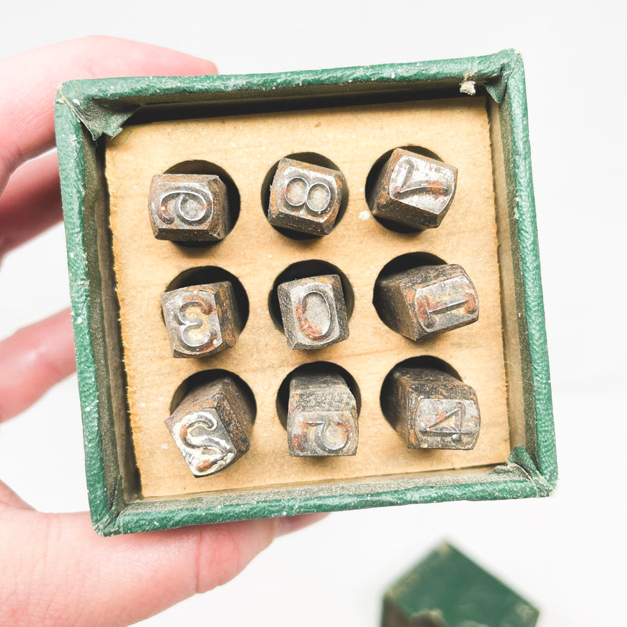 Ace Steel Letter & Number Stamp Set