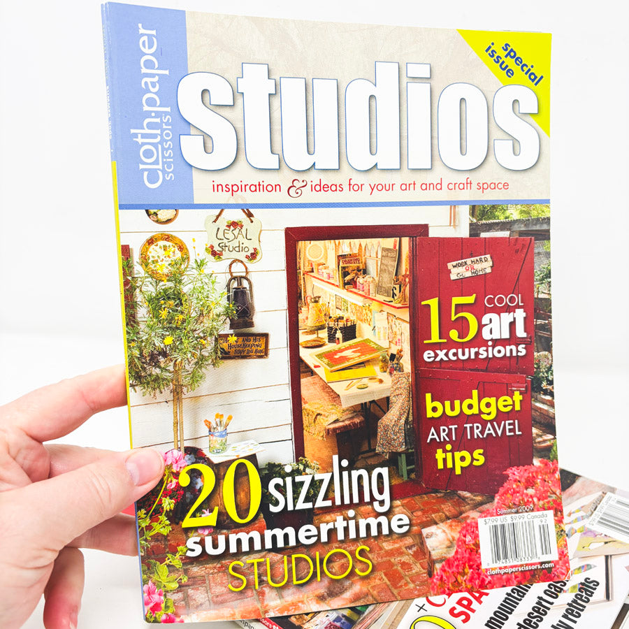 Cloth Paper Scissors Studio Magazines