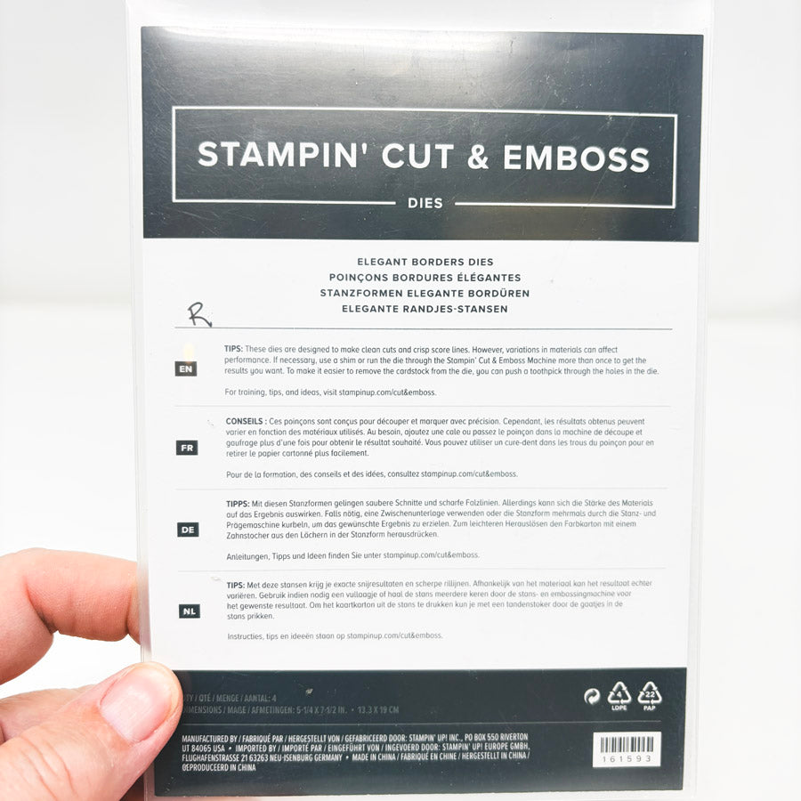 Stampin' Cut & Emboss Sets by Stampin' Up