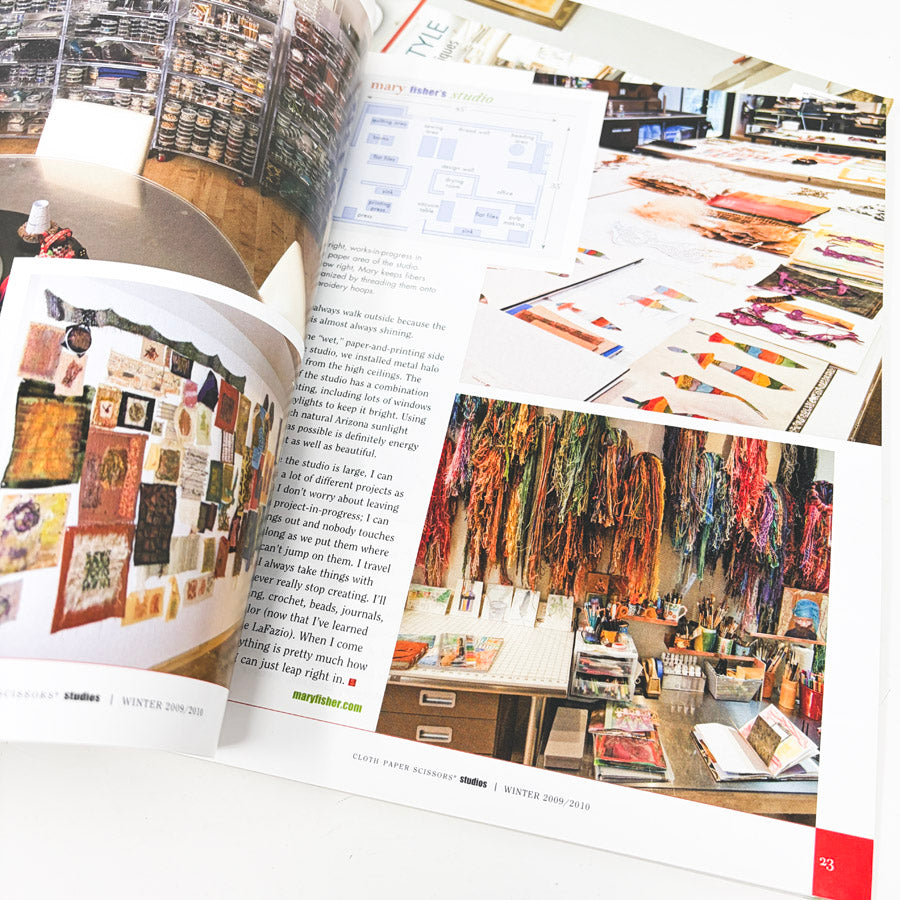 Cloth Paper Scissors Studio Magazines