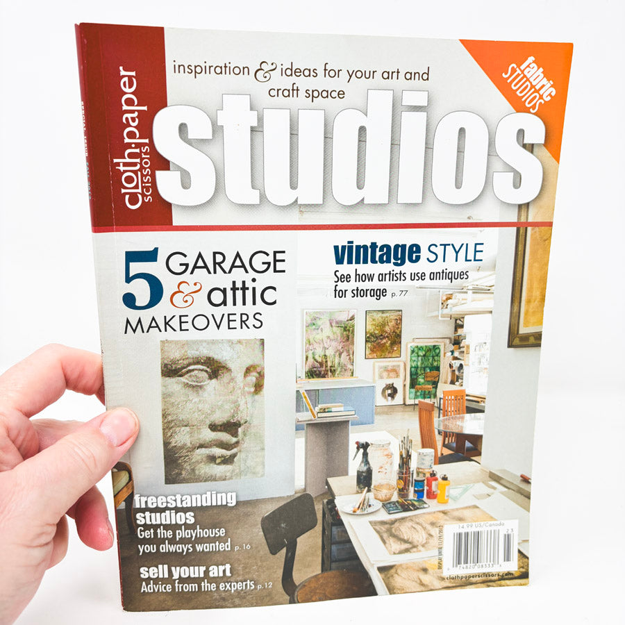 Cloth Paper Scissors Studio Magazines