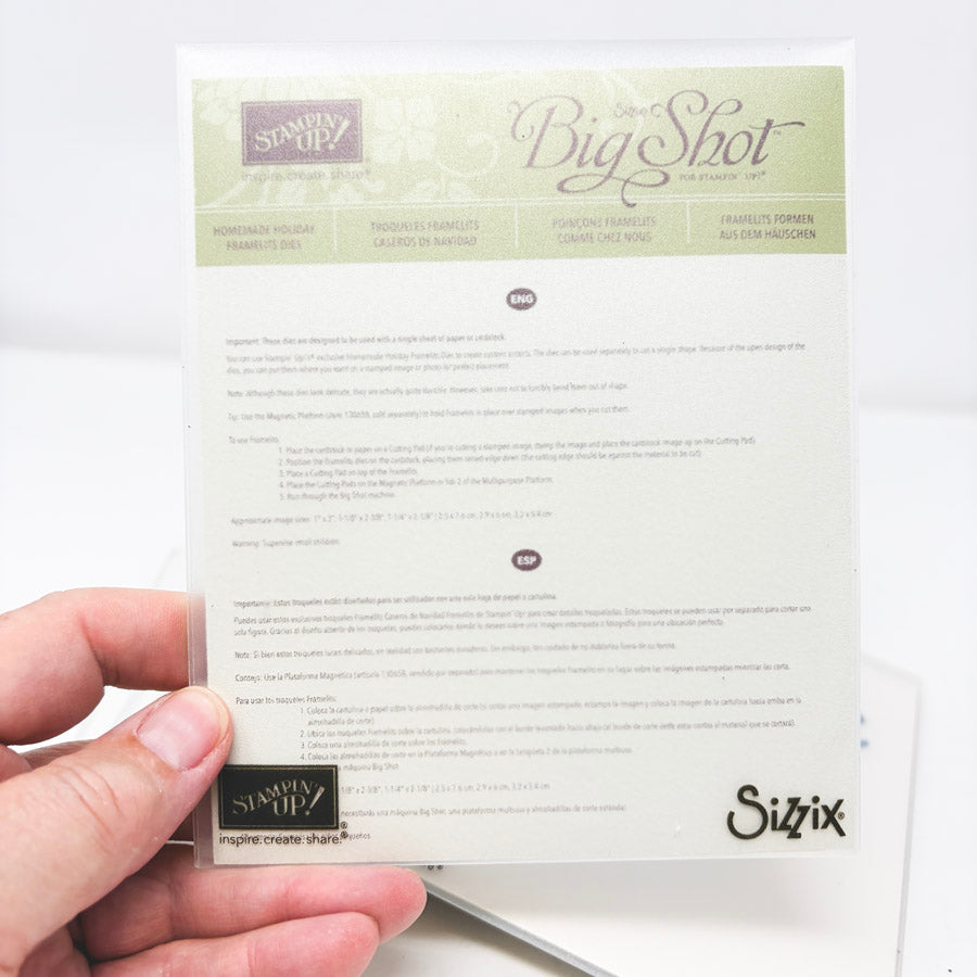 Sizzix Big Shot Die Sets by Stampin' Up