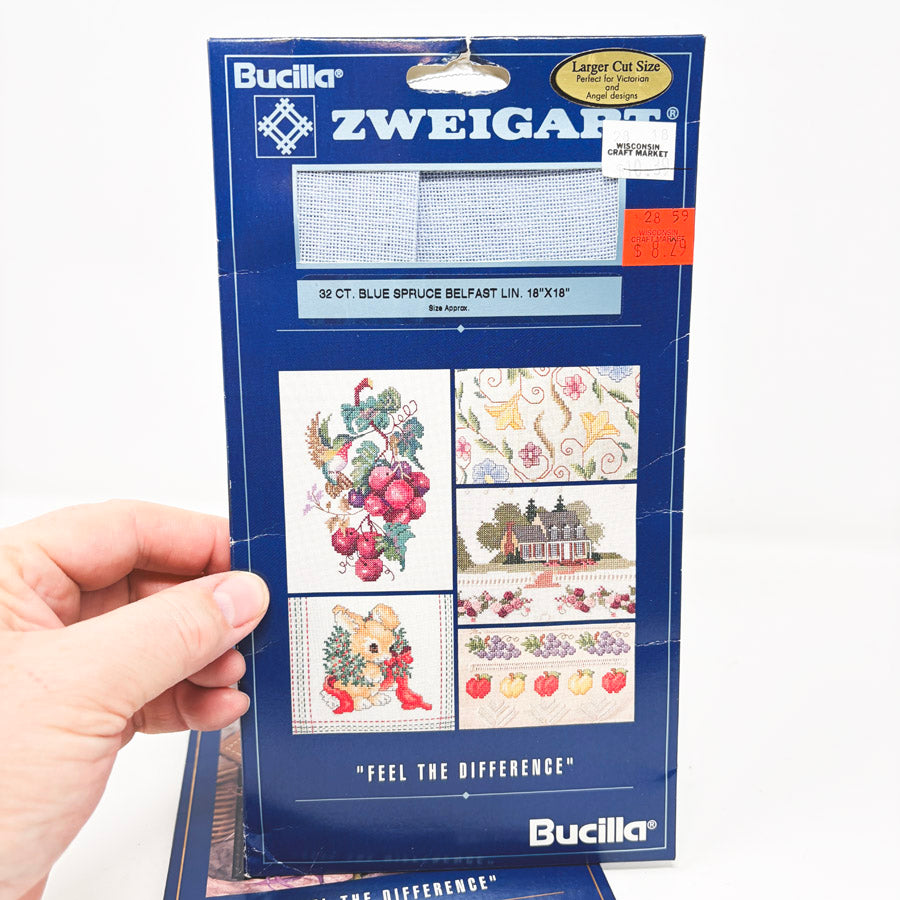 Zweigart Cross Stitch Fabrics - Pick a Pack