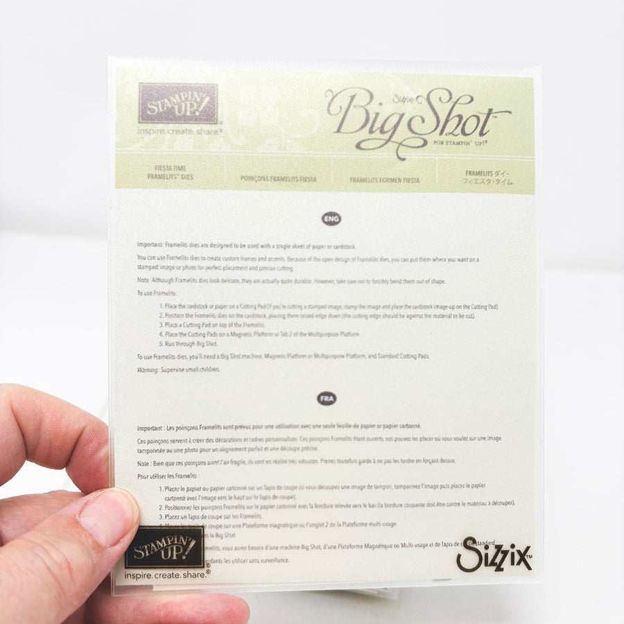 Sizzix Big Shot Die Sets by Stampin' Up