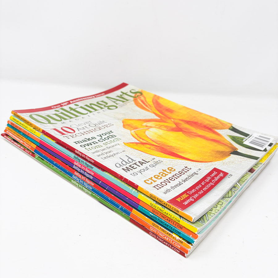 2011 Quilting Arts Magazines