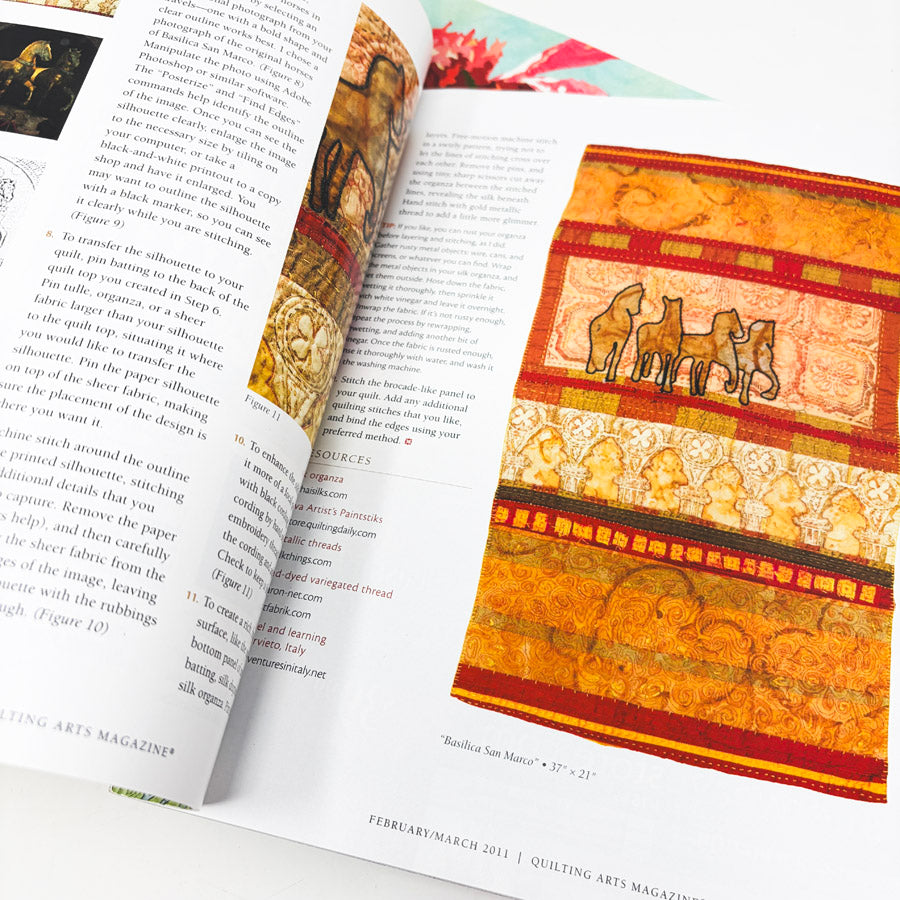2011 Quilting Arts Magazines