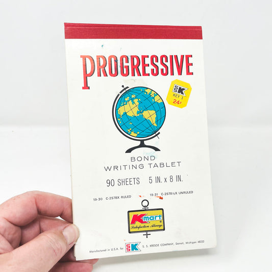 Progressive Bond Writing Tablet