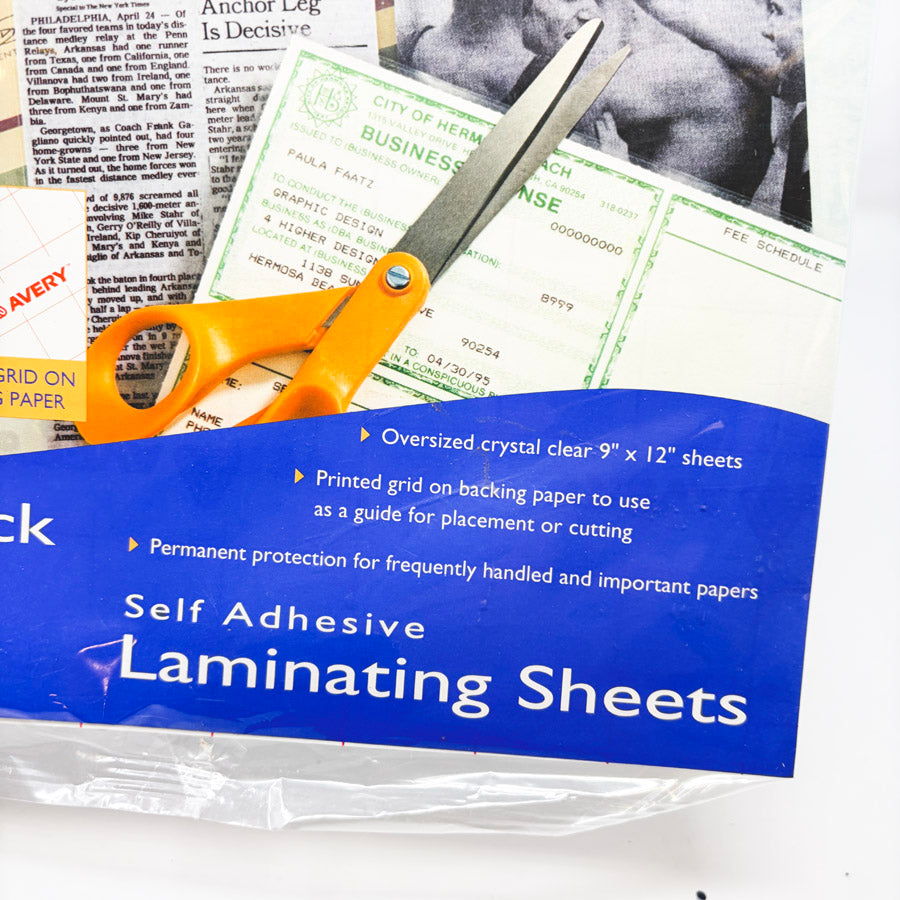 Avery Self Laminating Sheets - 2pk