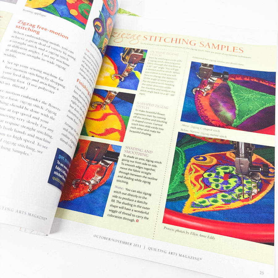 2011 Quilting Arts Magazines