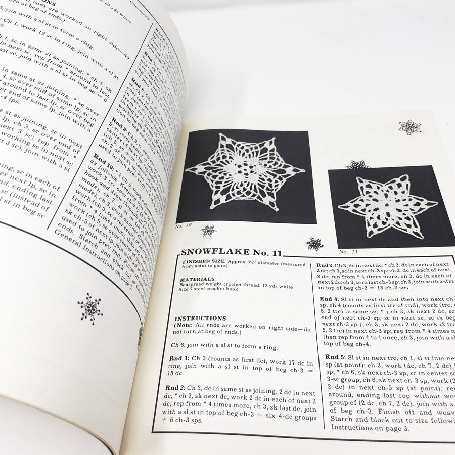 Crocheted Snowflakes Booklet