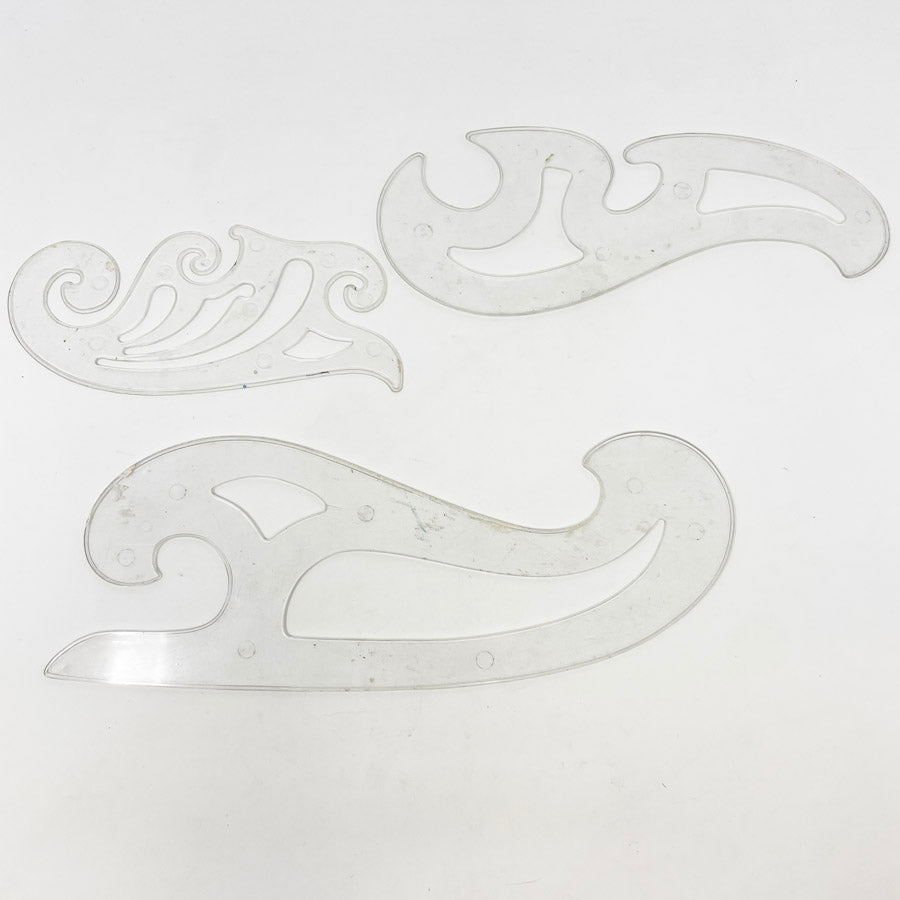 Set of Three French Curves