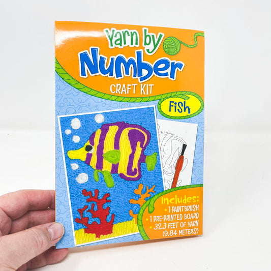 Yarn by Numbers Craft Kit - Fish