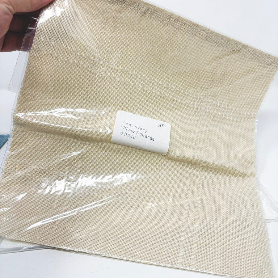 12" x 12" Anne Pillow Squares Evenweave - Pick a Color