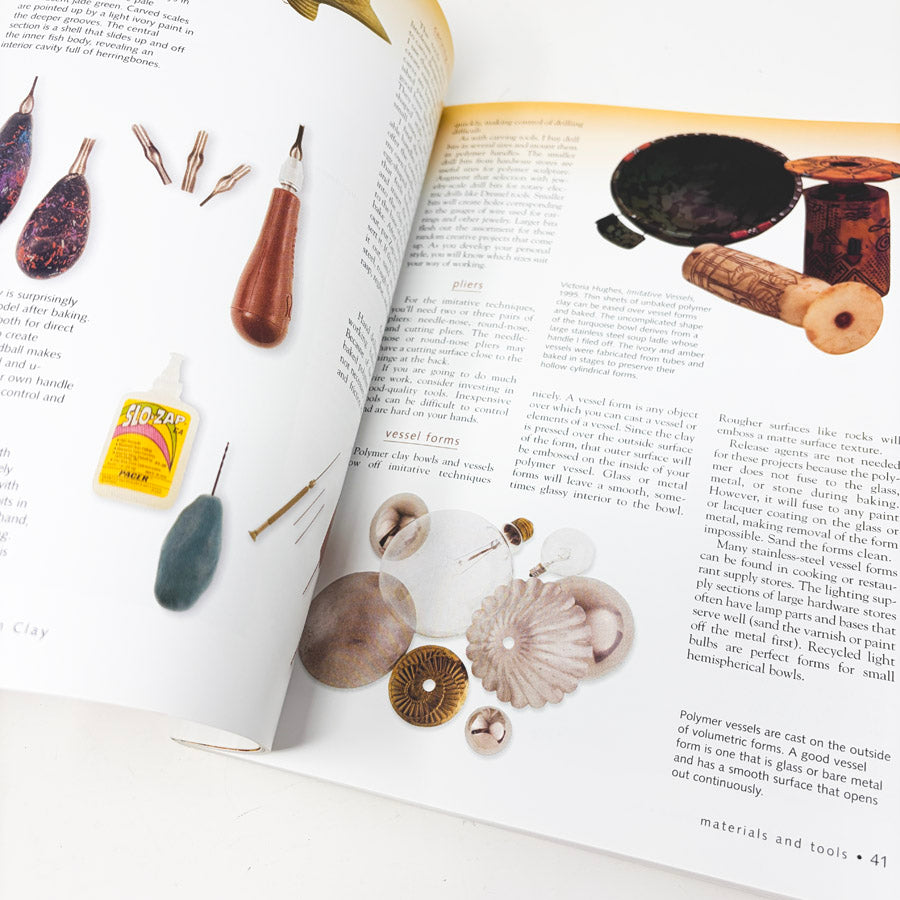 Polymer The Chameleon Clay Book by Victoria Hughes