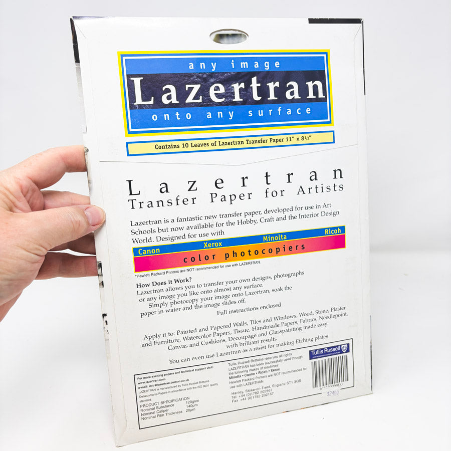 Lazertran Decal and Transfer Sheets