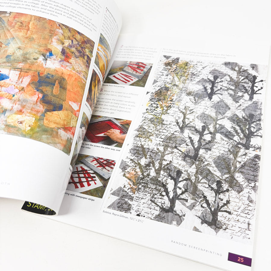 Create Your Own Hand Printed Cloth Book by Rayna Gillman