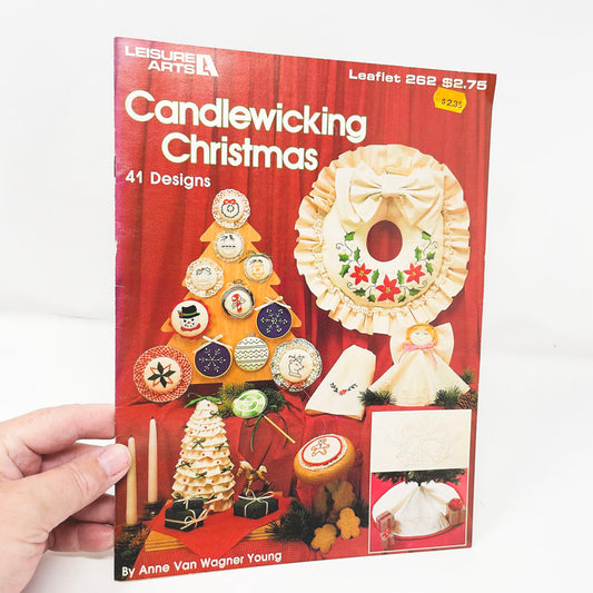Leisure Arts Candlewicking Christmas Booklet