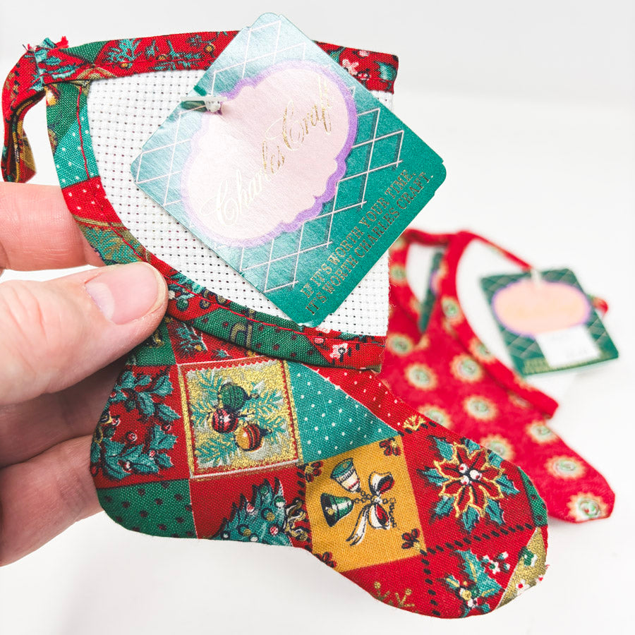 Charles Craft Ornament Stockings (1)