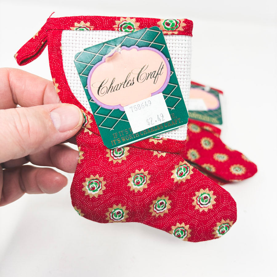 Charles Craft Ornament Stockings (1)