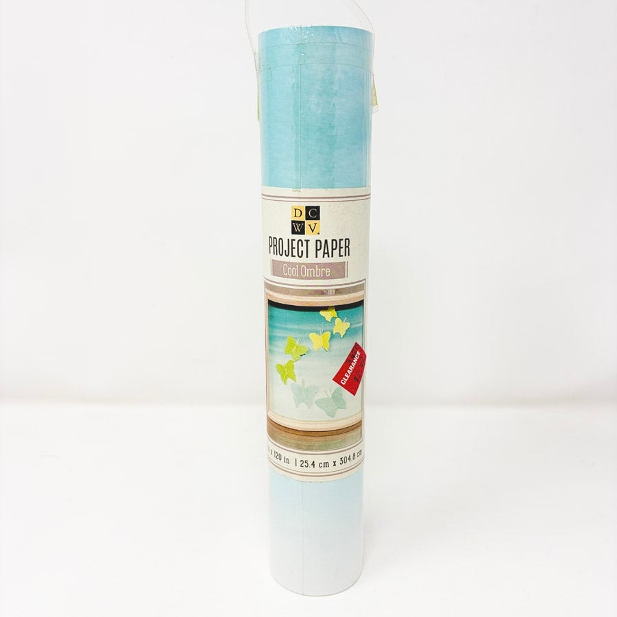 DCWV Project Paper - Cool Ombre Roll